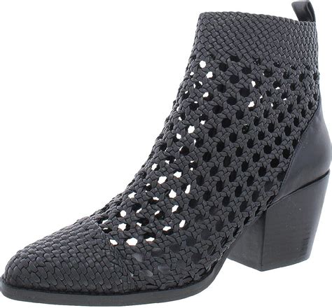 Michael Michael Kors Augustine Woven Ankle Mid Bootie